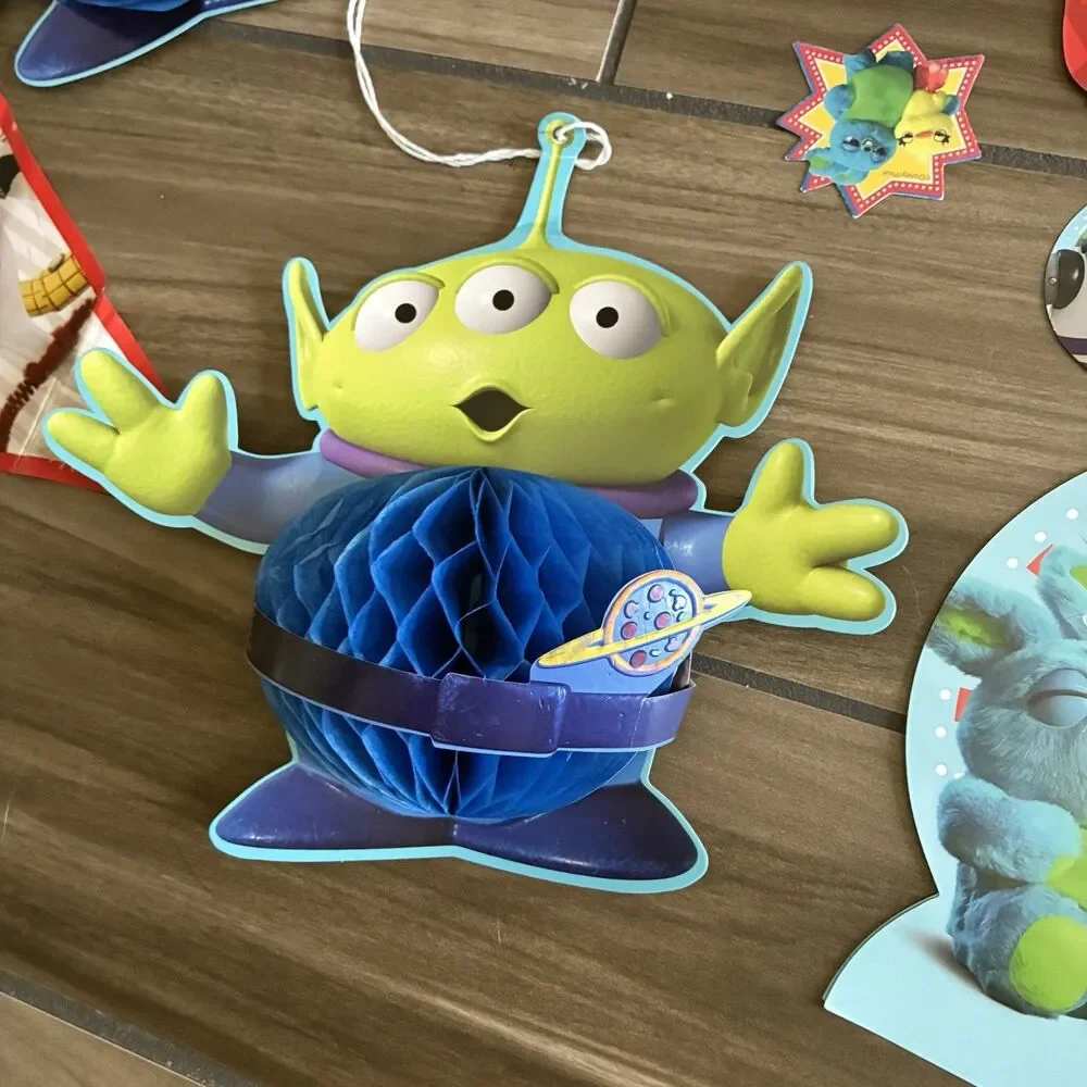 Toy Story 4 Birthday Party Decorations Lot of 60+ Disney Pixar Woody Buz Forky